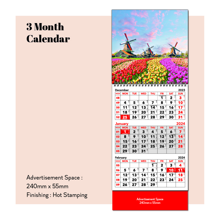 Calendar Next 3 Months 3 months calendar